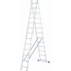Лестница двухсекционная алюминиевая 2*13